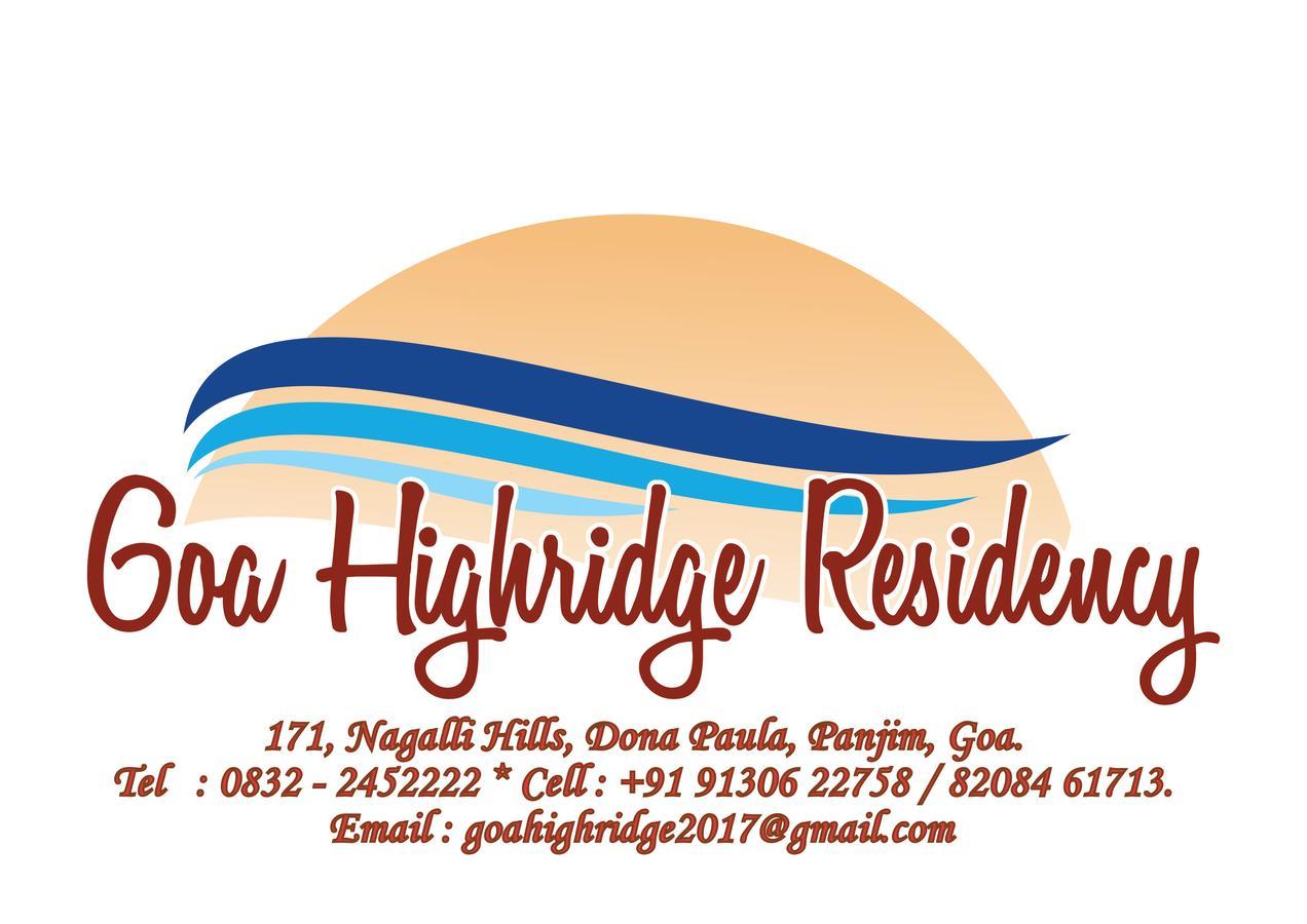 Goa Highridge Residency Hotel Panaji Bagian luar foto